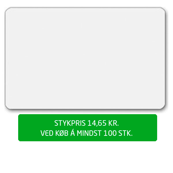 Adgangskort med chip 13,56 MHz